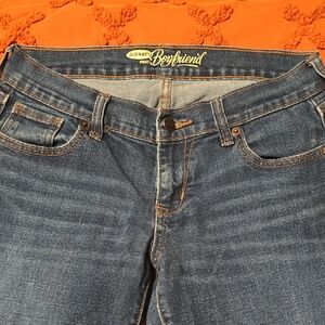 Old Navy Women's Blue Boyfriend Jeans
